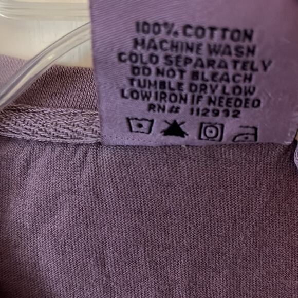 Marco Island Florida Chest Pocket T-Shirt Purple XL - Picture 5 of 6